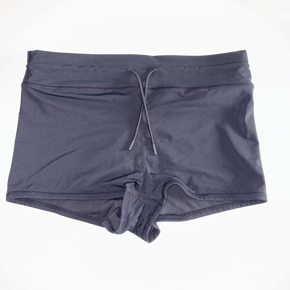 Vuori Women's Swim Shorts in Dark Gray